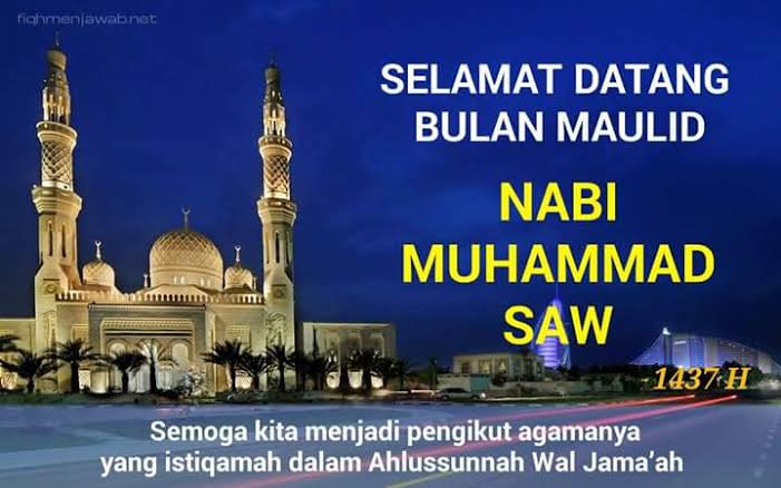 SELAMAT DATANG WAHAI BULAN MAULID