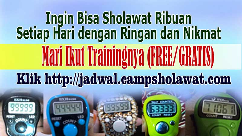 Program Training Camp Sholawat